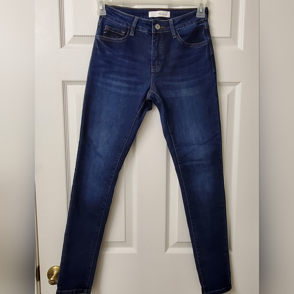 KanCan Dark Blue Skinny Jeans Size 3